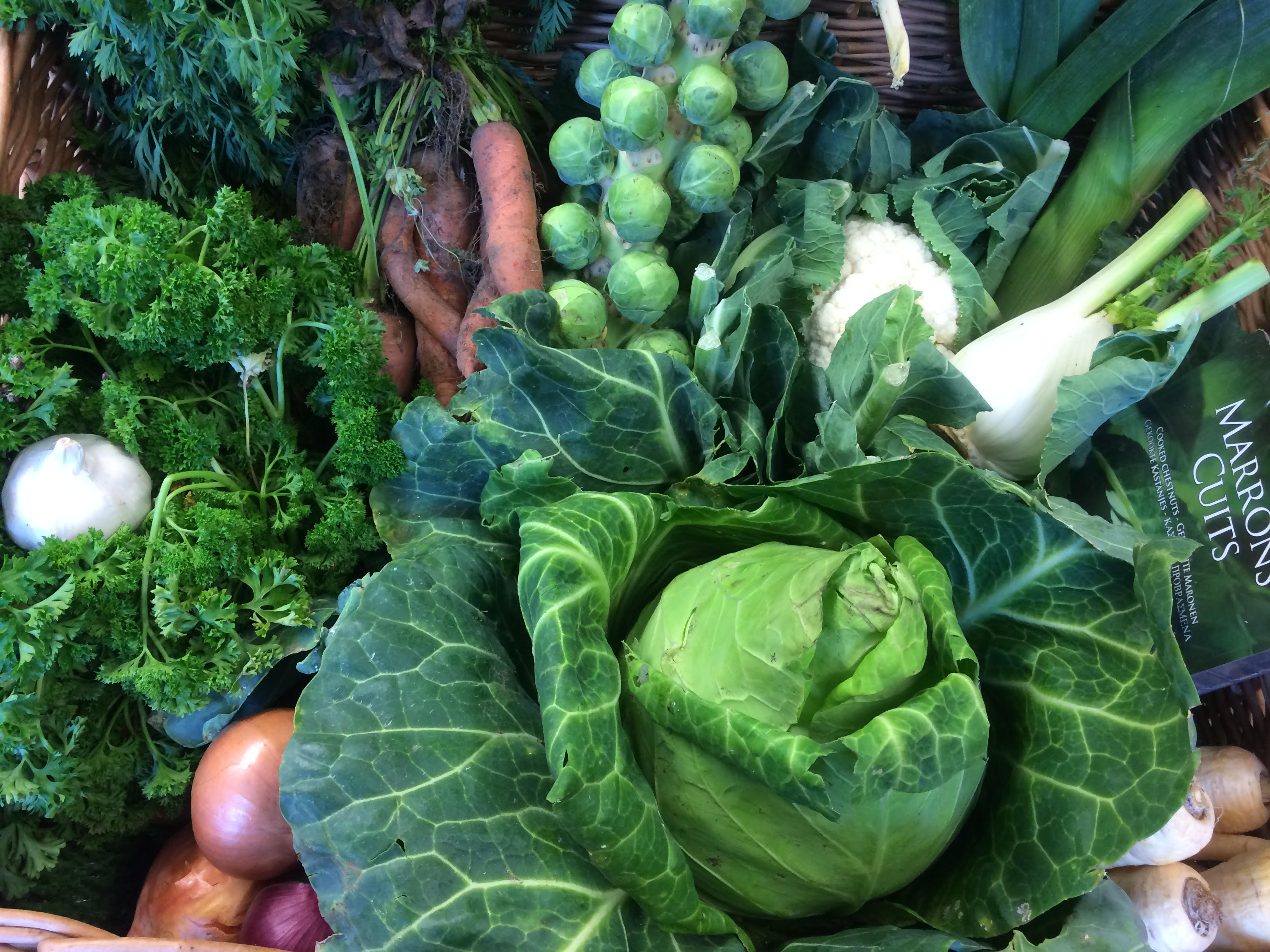 Christmas Vegetable Box